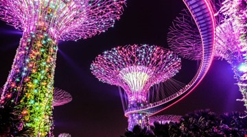Una famiglia a spasso per l'Oriente